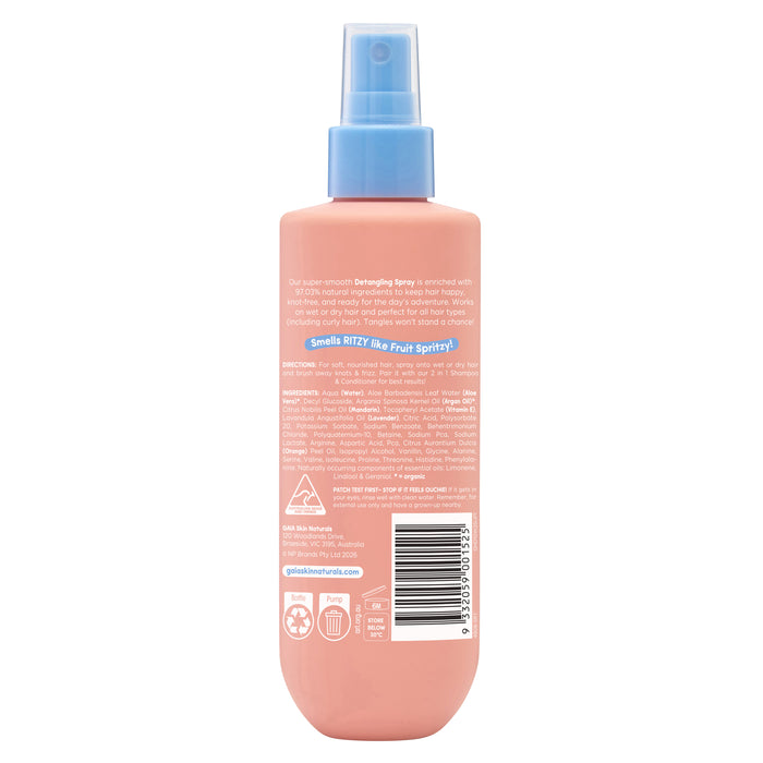 Gaia Natural Kids Organic Argan Detangling Spray 200ml