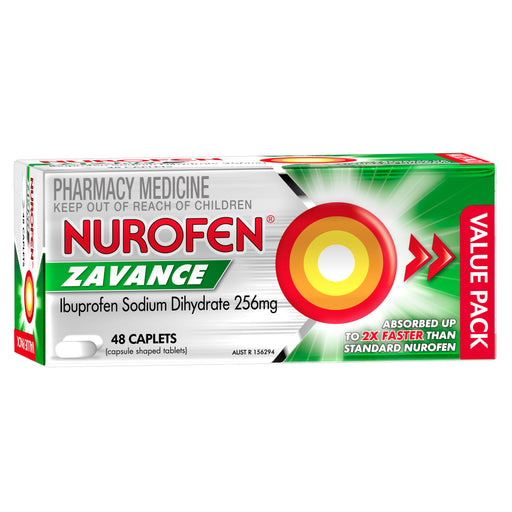 Nurofen Zavance Caplets 48.