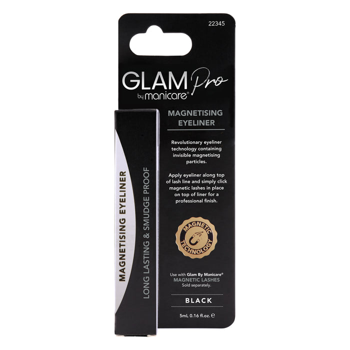 Glam By Manicare Magnetising Eyeliner Black.