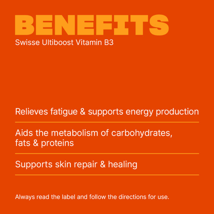 Swisse Ultiboost Vitamin B3 Tab 60