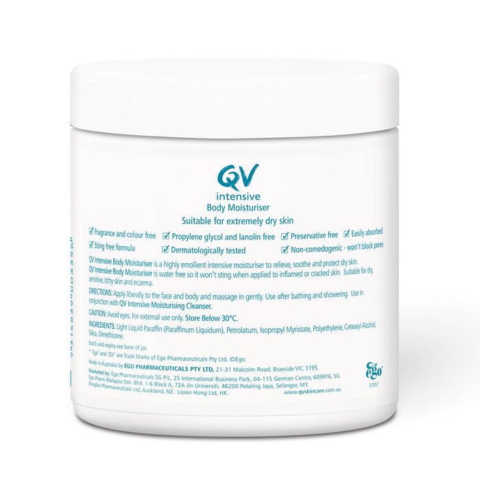 Ego QV Intensive Body Moisturiser 450g.