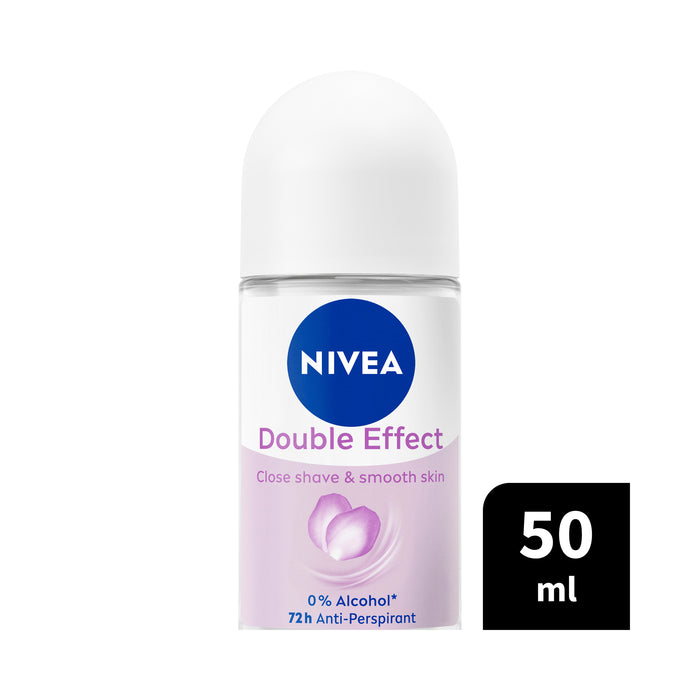 Nivea Women Deodorant Double Effect Violet Senses Roll On 50ml.