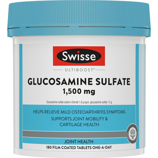 Swisse Ultiboost Glucosamine Sulfate 180 Tablets.