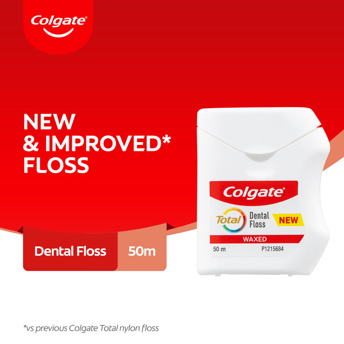 Colgate Dental Floss Waxed 50m