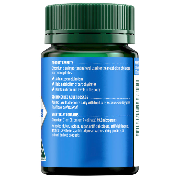 Nature's Own Chromium Picolinate 400mcg 200 Tablets.