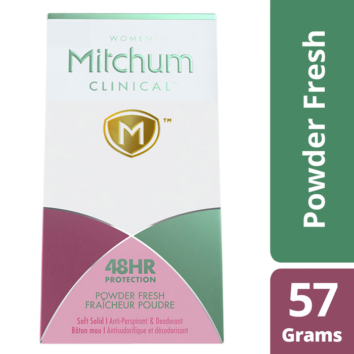 Mitchum Clinical For Women Deodorant Powder Fresh 45g