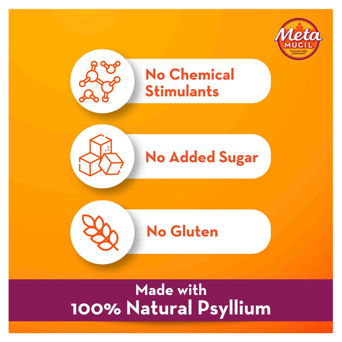 Metamucil Regular 72 doses 504g.