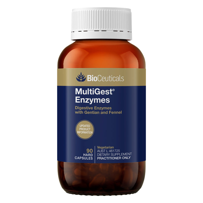 Bioceuticals Multigest Enzymes 90 Capsules