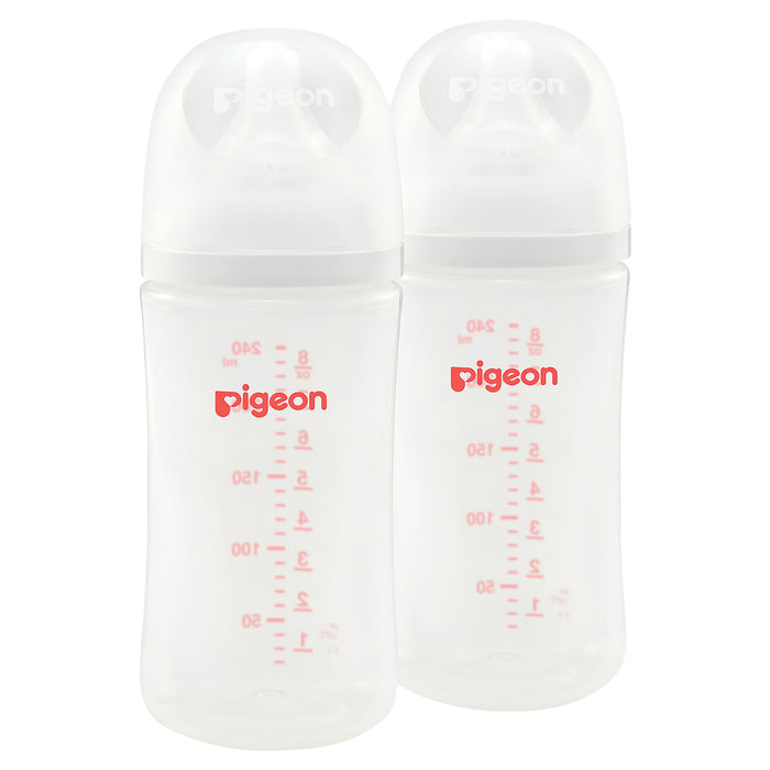 Pigeon Softouch Bottle PP Twin Pack 3 months plus 240ml