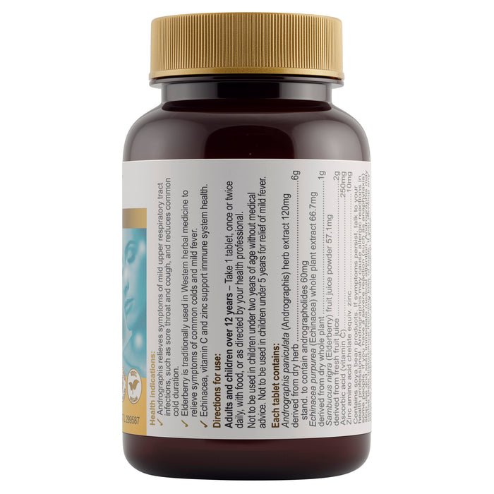 Herbs Of Gold Cold & Flu Strike 30 Tablets.