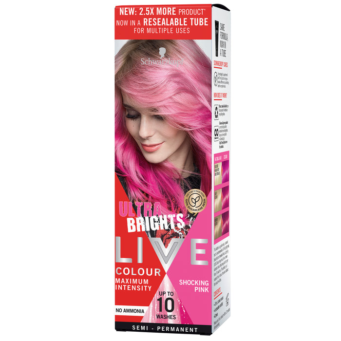 Schwarkopf  Live Colour Ultra Brights Shocking Pink 75ml