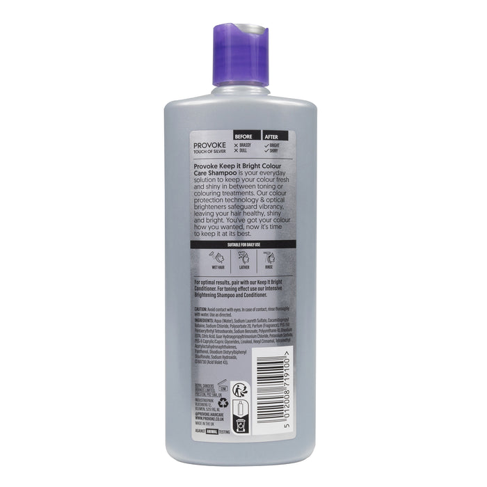 Provoke Keep It Bright Shampoo 400ml