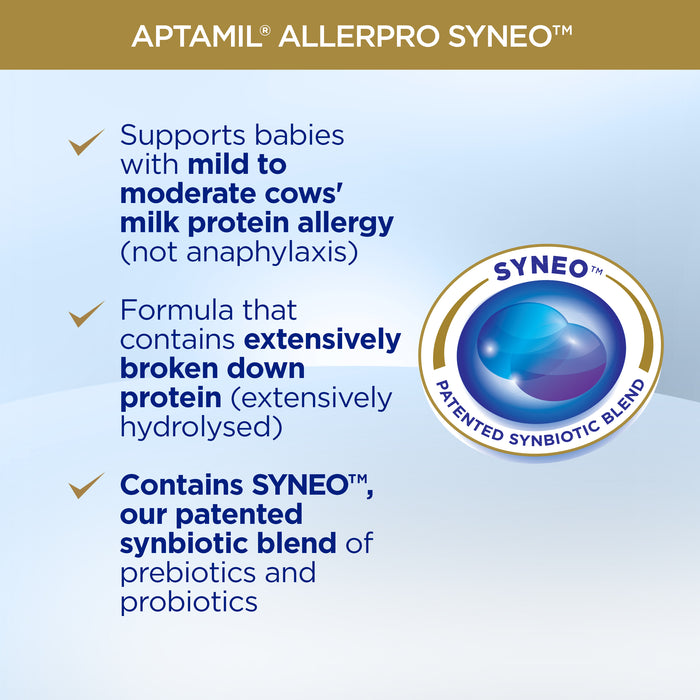 Aptamil AllerproSyneo Stage 3 Infant Formula 900g