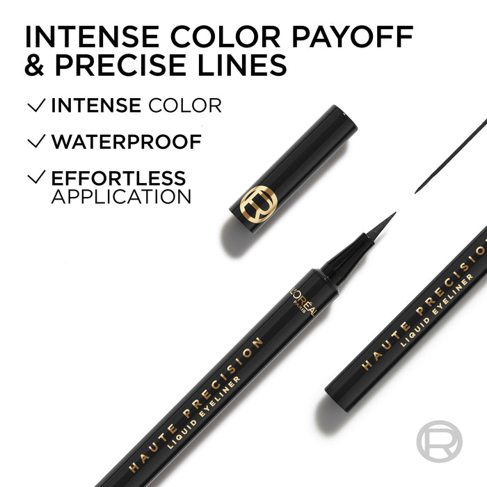 L'Oréal Paris Liners Haute Precision Felt-tip Eyeliner - Noir Silk