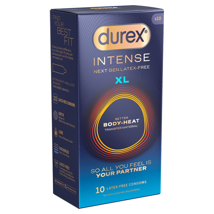 Durex Intense Condom XL 10Pack