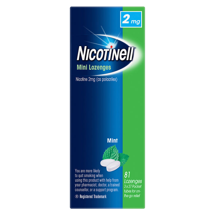 Nicotinell Mini Lozenge 2mg Bottle 81