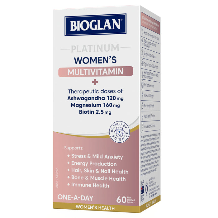 Bioglan Platinum Women's Multivitamin 60Tablets