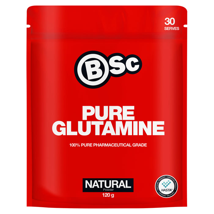 BSC Pure Glutamine Natural Flavour 120g