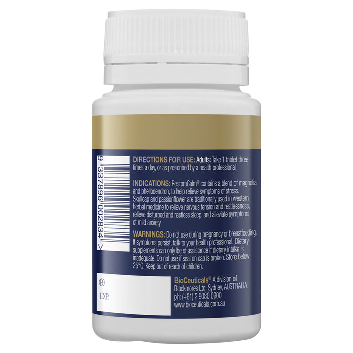 Bioceuticals Restoracalm 60 Capsules