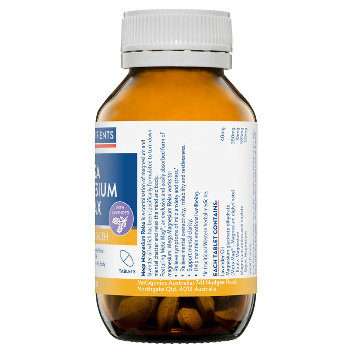 EN Mega Magnesium Relax  60 tabs