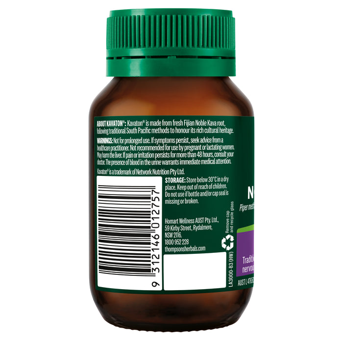 Thompsons One A Day Noble Kava 7500 30 Capsules