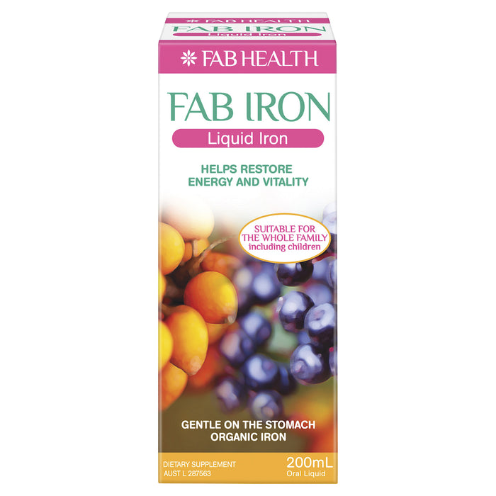 FAB Iron Liquid Iron 200ml