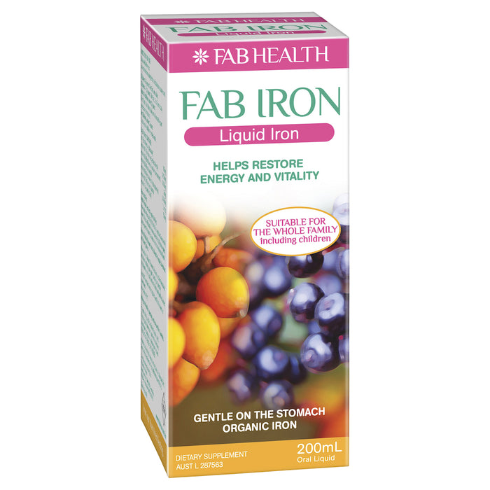 FAB Iron Liquid Iron 200ml