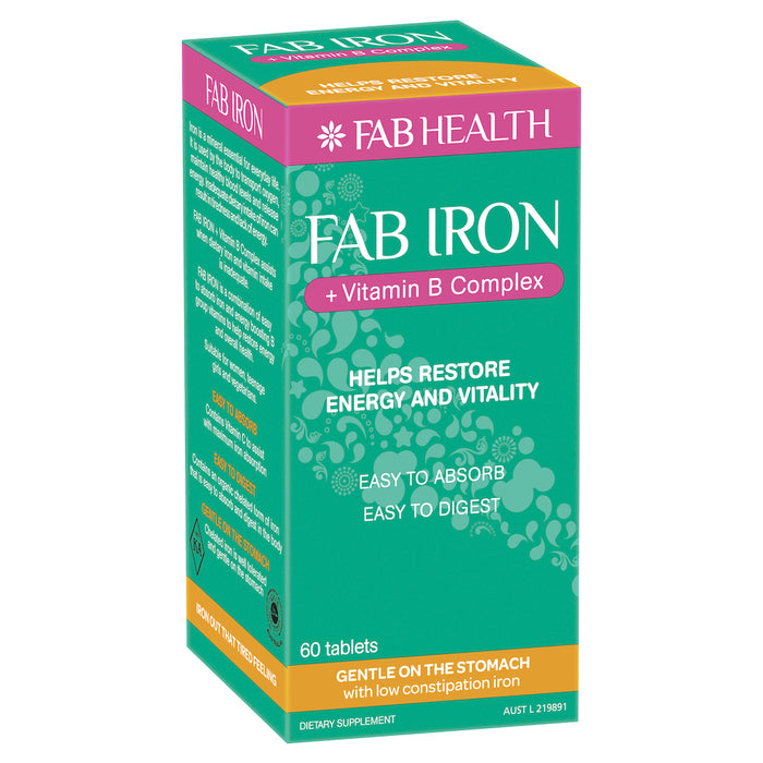 FAB Iron Tablets 60