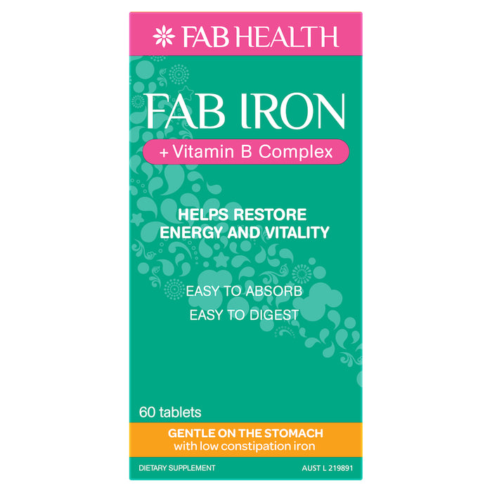 FAB Iron Tablets 60