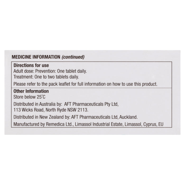 Ferro F Tablets 60