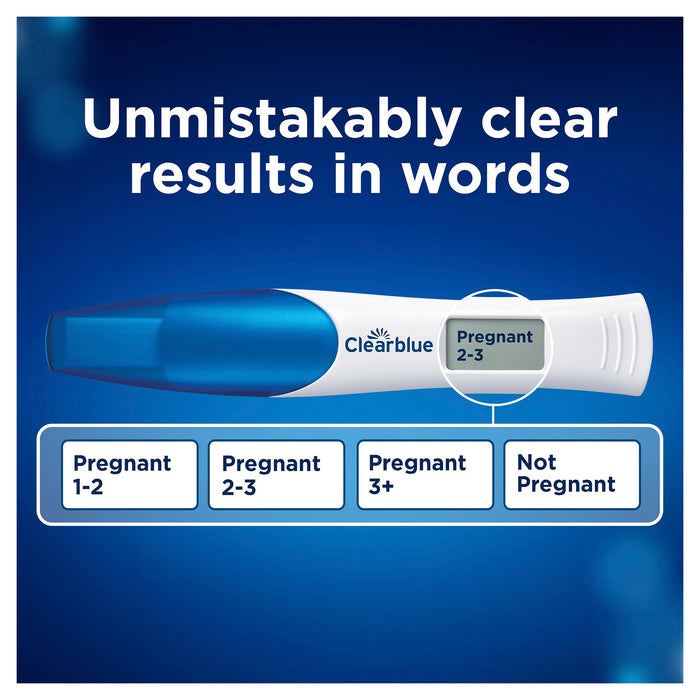 Clearblue Pregnancy Test Triple Check+Date.