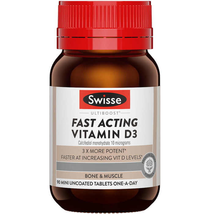 Fast Acting Vitamin D3 90 Capsules