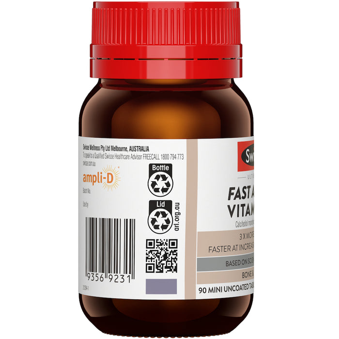 Fast Acting Vitamin D3 90 Capsules