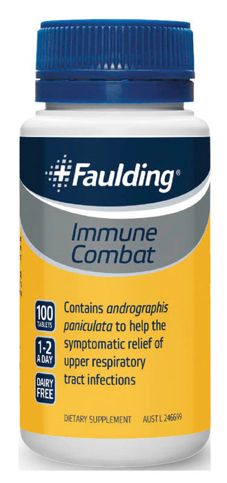 Faulding Immune Combat 100 Tablets