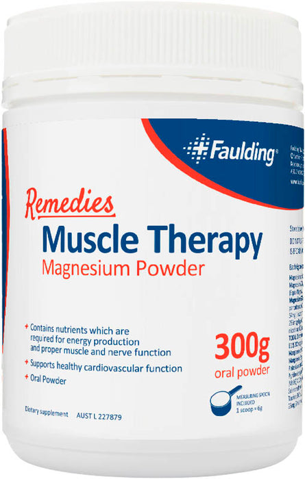 Faulding Remedies Muscle Therapy 300g Powder