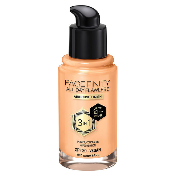 Max Factor Facefinity Age Defy Foundation 70 Warm Sand