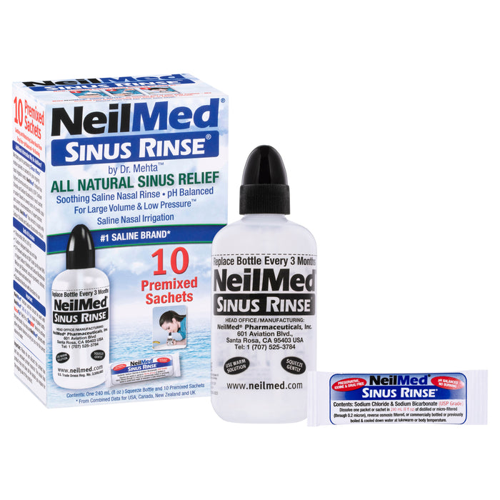 NeilMed Sinus Rinse Stater Kit 10 Sachets