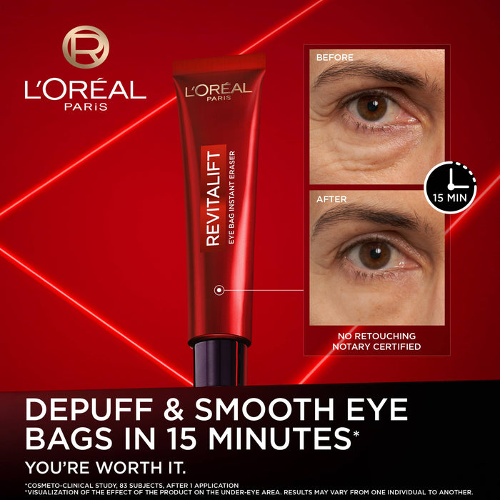 LÓreal Revitalift Laser Eye Bag Instant Eraser 15ml