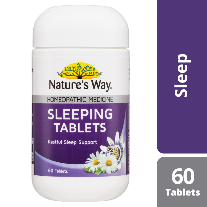 Nature's Way Homeopathic Sleeping Tablets 60 Pack