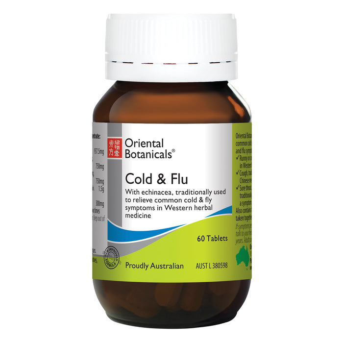 Oriental Botanicals Cold & Flu 60 Capsules