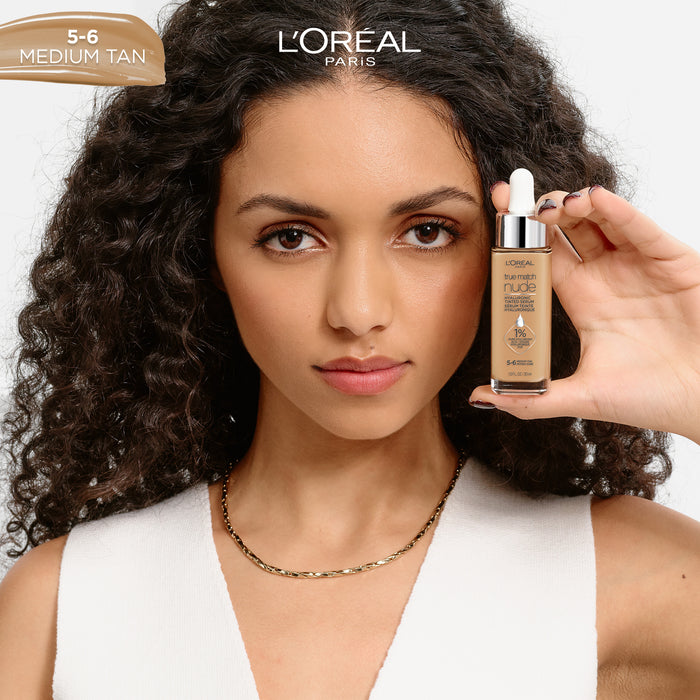 L'Oreal True Match Nude Plumping Tinted Serum 5-6 Medium to Tan