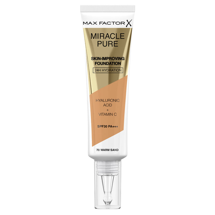 Max Factor Miracle Pure Foundation 70 Warm Sand