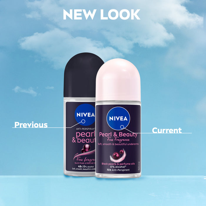 Nivea Women Deodorant Black Pearl And Beauty Roll On 50ml