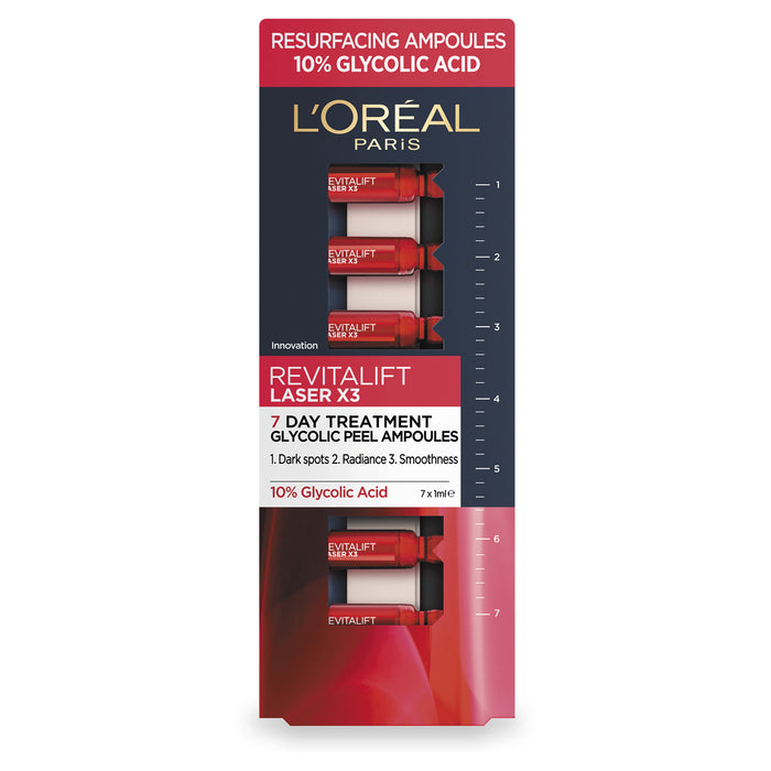 L'Oreal Revitalift Laser X3 7 Day Treatment Ampoules 7x1ml