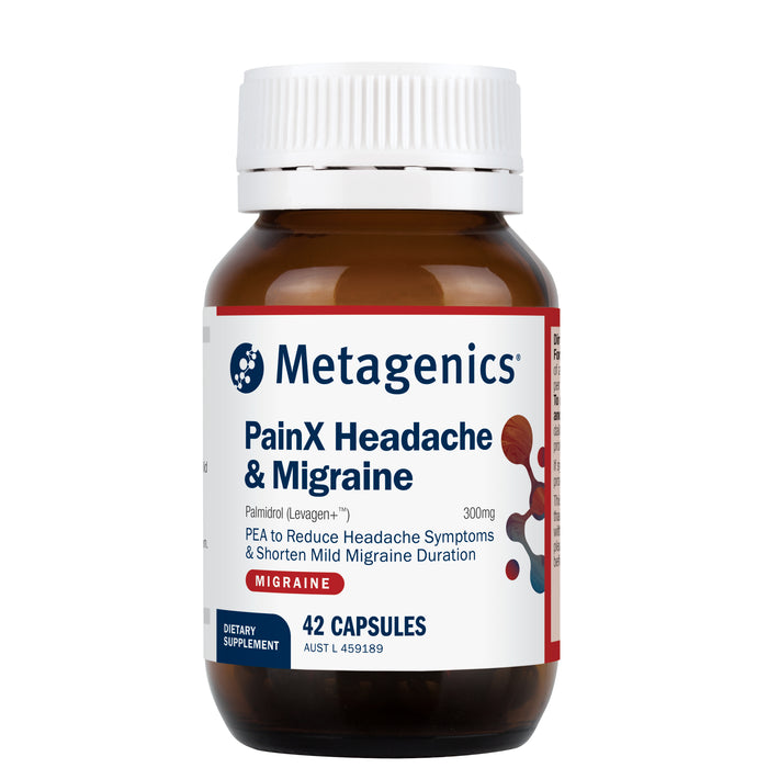 Metagenics Pain X Headache & Migraine 42 Capsules