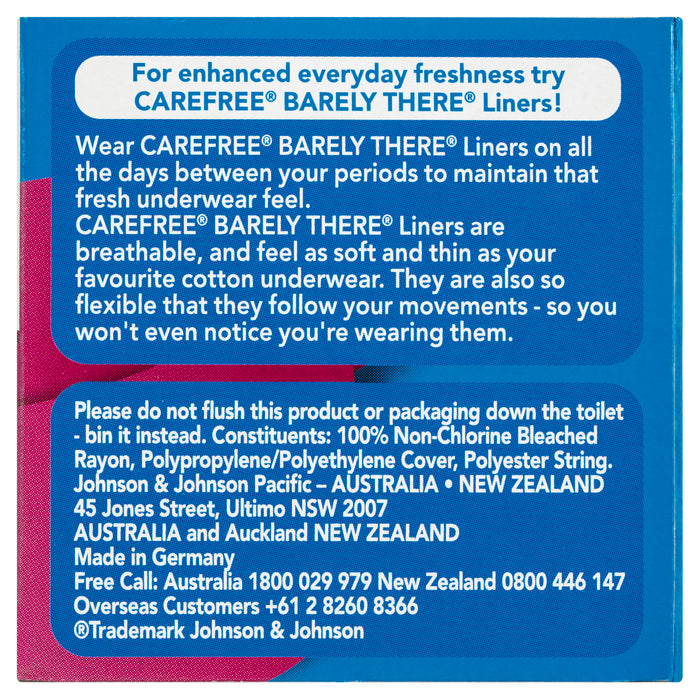 Carefree Tampons ProComfort Dynamic Fit Regular 32