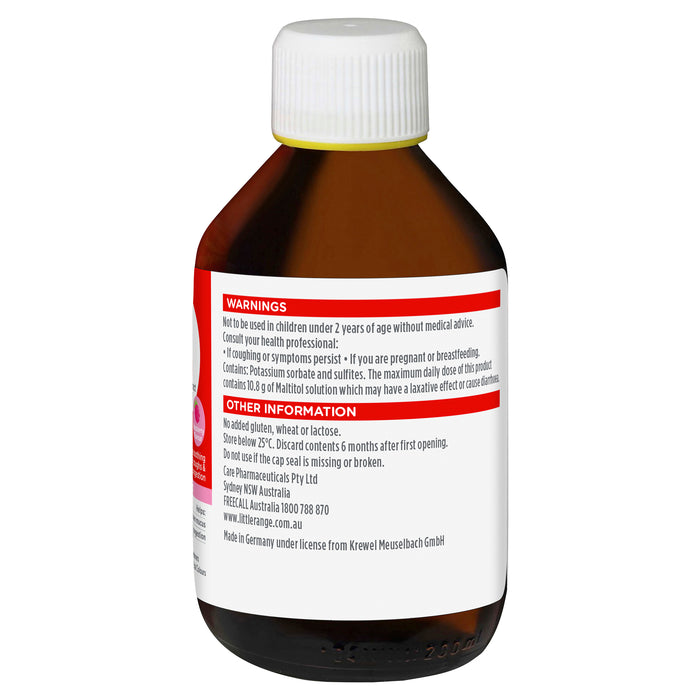 Little Coughs Raspberry 200ml