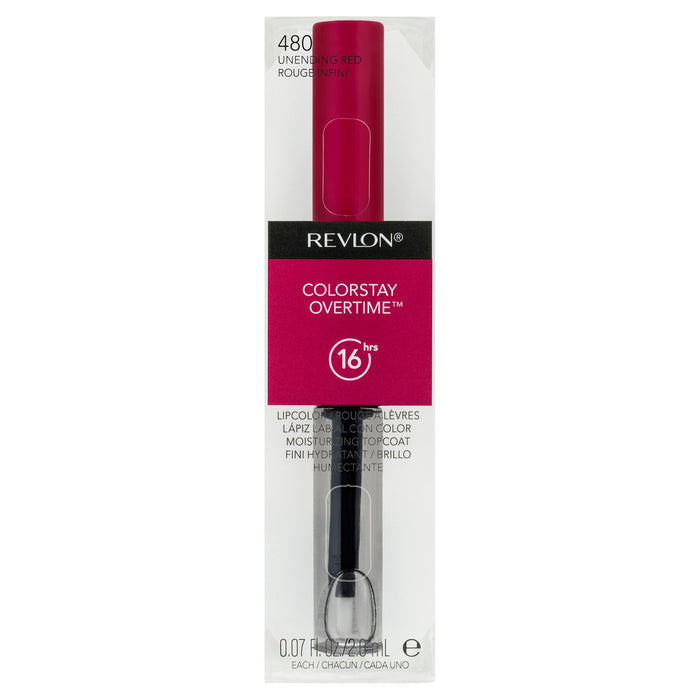 Revlon Colorstay Overtime Lipcolor Unending Red 480