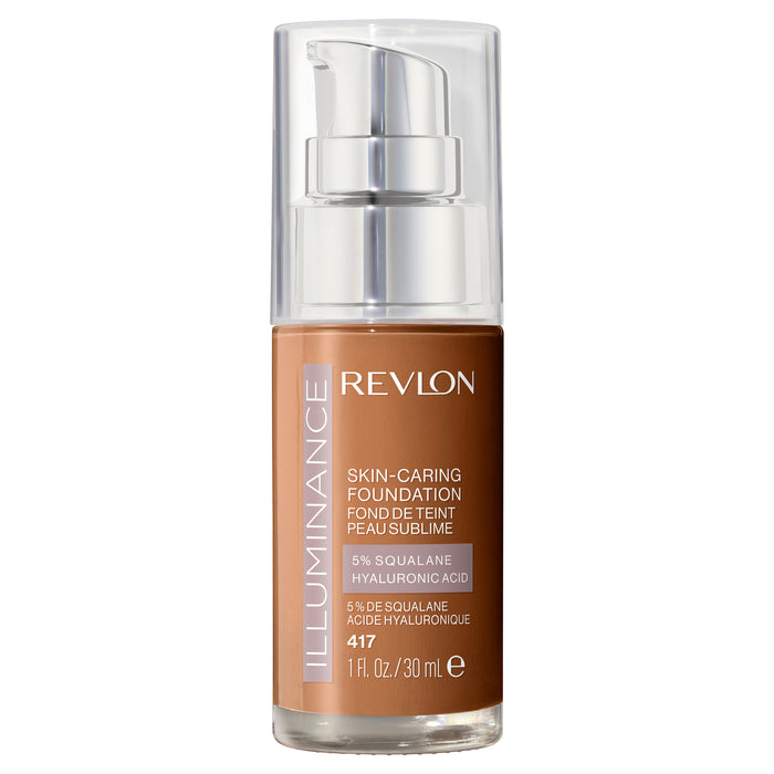 Revlon Illuminance Skin Caring Liquid Foundation 417 Warm Caramel.