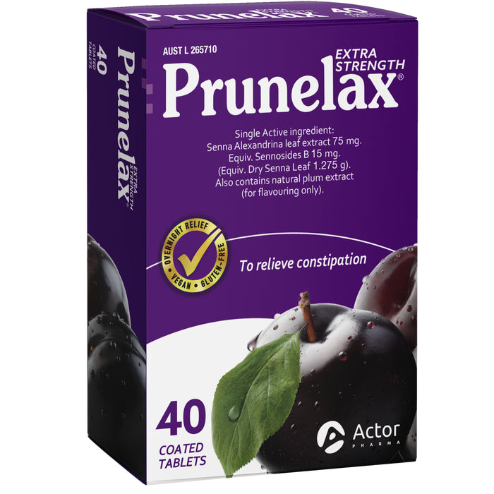 Prunelax Extra Strength Laxative Tablet 40.